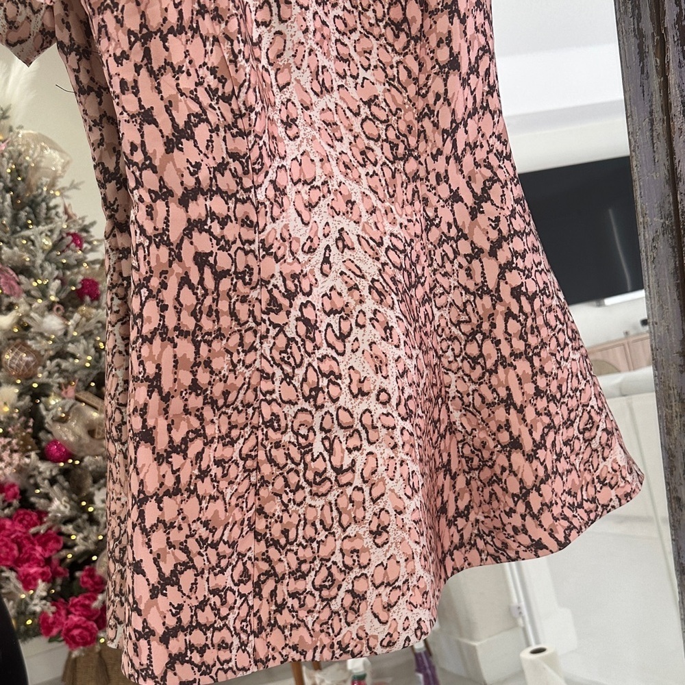 Nasty Gal Pink Animal Print Mini Dress - Picture 4 of 6